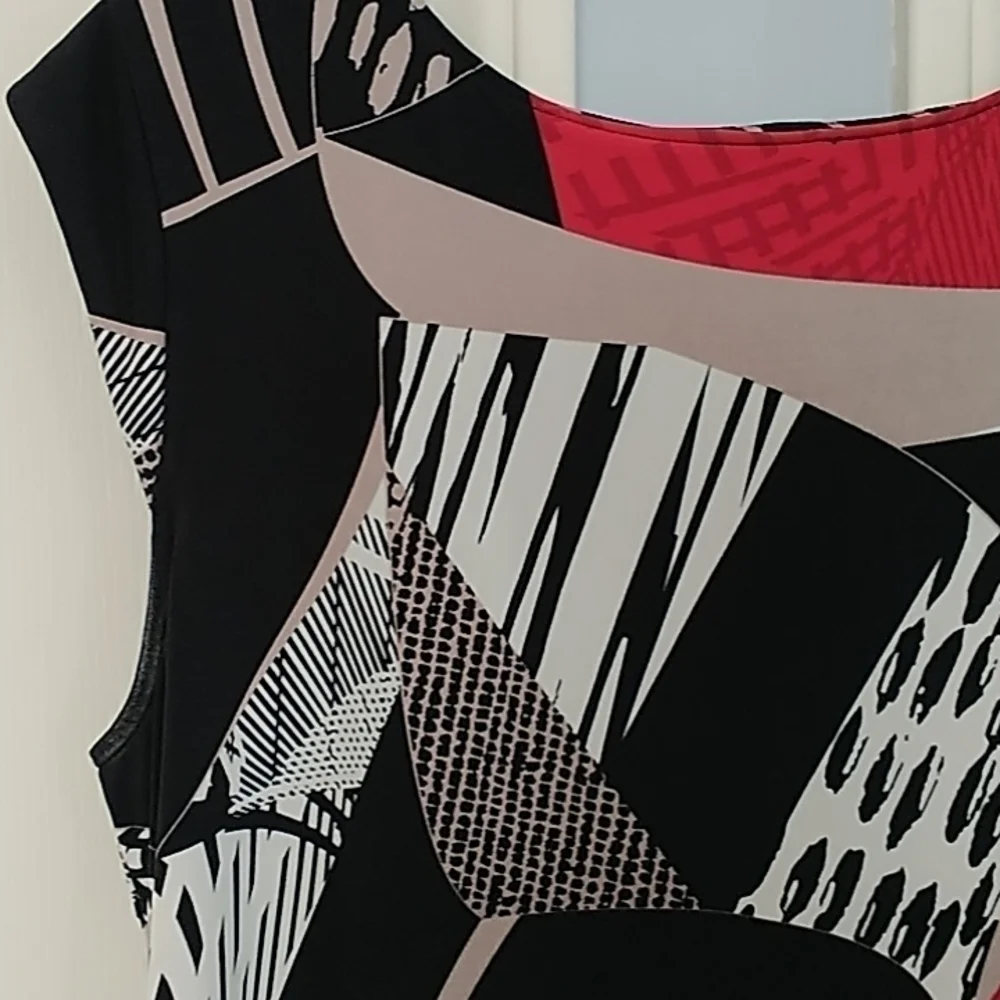 Alfani Urban Flight Dress Cap Sleeve Pullover Style Dress M